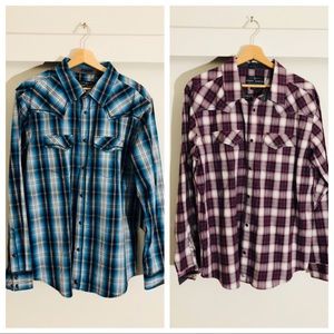 Bundle of (2) Cody James Buttondown Shirts